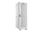 SmartRack 45U Standard-Depth Standard-Width Heavy-Duty Rack Enclosure Cabinet for AI Servers, White