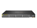 HPE Aruba Networking CX 6300M 48p SR10 PTP/AVB Class8 PoE 4p 100G MACsec TAA Switch