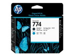 774 - cyan, mattsvart