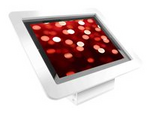 Executive 45° iPad 9.7" Wall Mount / Counter Top Kiosk White monteringssats